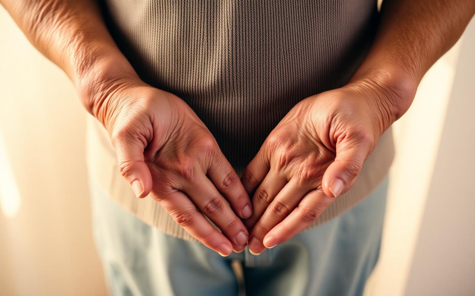 An editorial photograph representing the caregiving experience